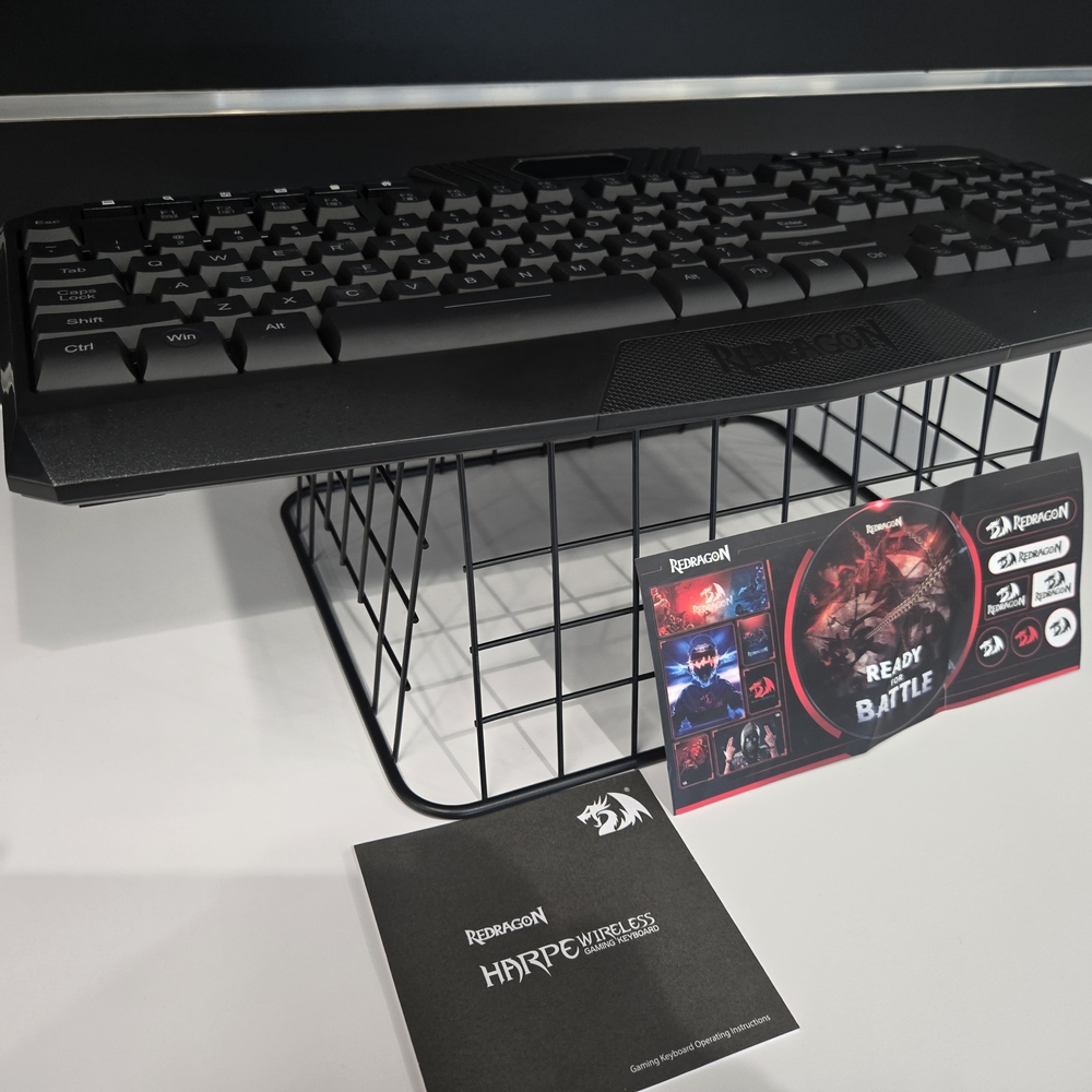 Black Wireless Gaming Keyboard